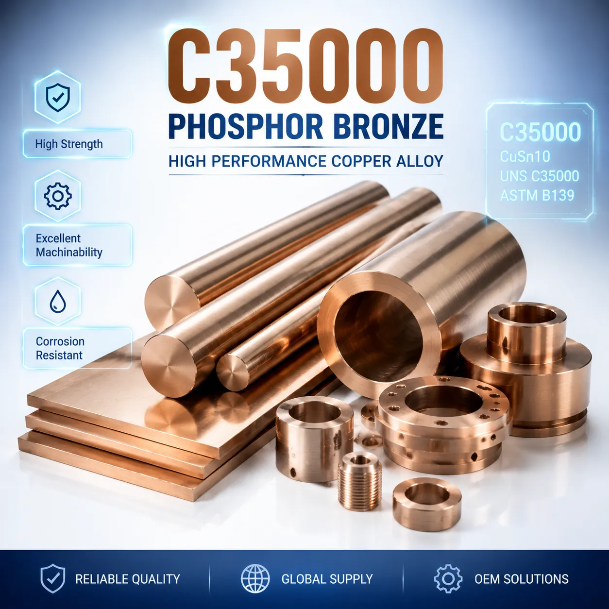 C35000 fosforna bronza